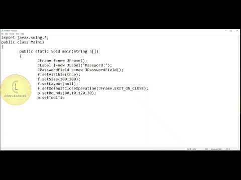 Java Swing Class Tooltip Codelearning