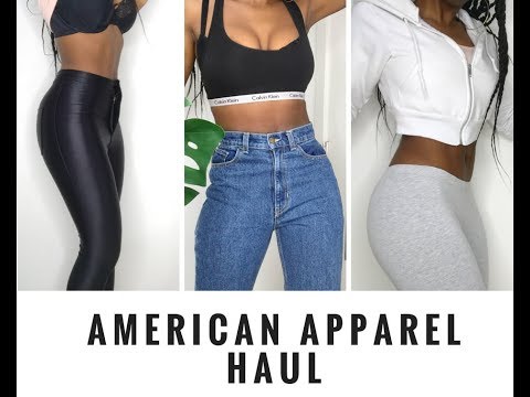 AMERICAN APPAREL TRY ON HAUL 2018 - is it good anymore?