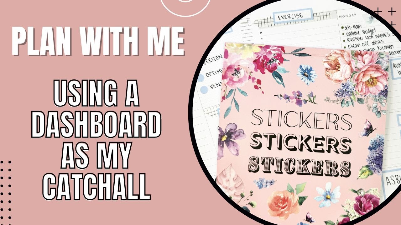 Plan With Me | Using A Dashboard Layout As My Catchall
