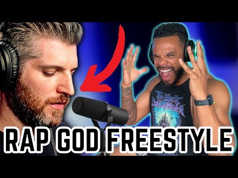 Harry Mack - RAP GOD Freestyle (REACTION) Better than Eminem?