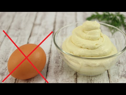 Mayonnaise selber machen ohne Ei / Majonäse / Mayo ohne Ei