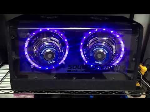 FUSION FSN-WX17L 美品 希少品 ウーファー２ユニット コアキシャル2way2ユニット合計4スピーカーシステム