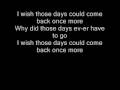 Stevie Wonder - I Wish Lyrics 