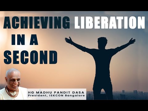 Most effective process for easy liberation I HG Madhu Pandit Dasa I SB 4.8.37 I 14.04.2021