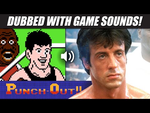 'Rocky IV' dubbed with PUNCH-OUT!! (NES) game sounds!  |  RetroSFX Mashups