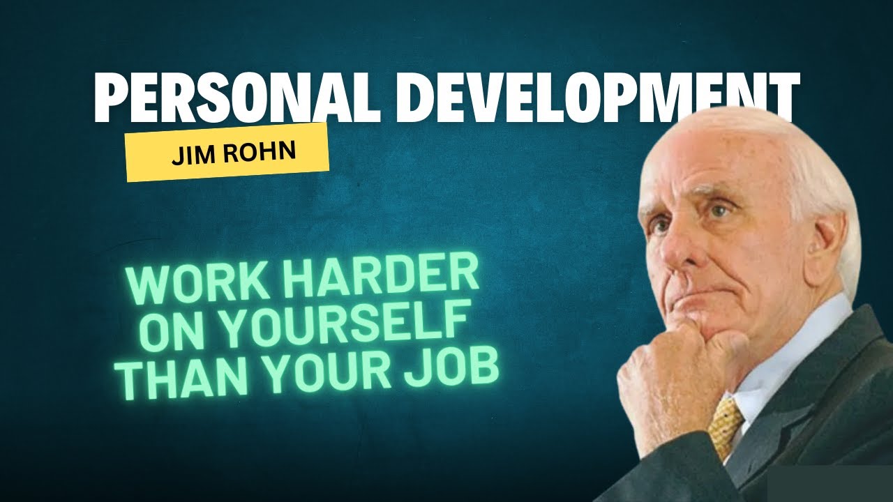 Work Harder On Yourself Than Your Job - Jim Rohn #jimrohn #personalgrowth #personalfinance