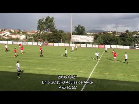 2018-10-27 Brito SC 5-0 Águias de Alvite - golos