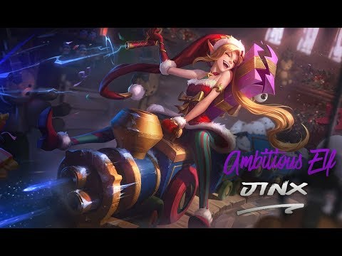 Ambitious Elf Jinx Skin Spotlight 3D  -  League of Legends