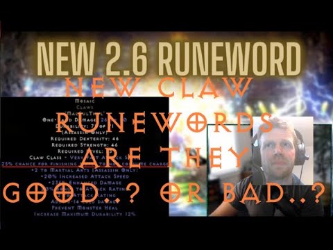 New Claw Runeword for D2R 2.6!