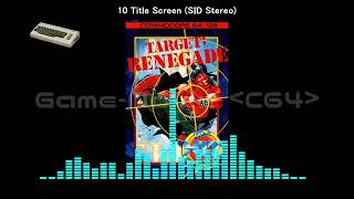 (C64)Target Renegade-Soundtrack