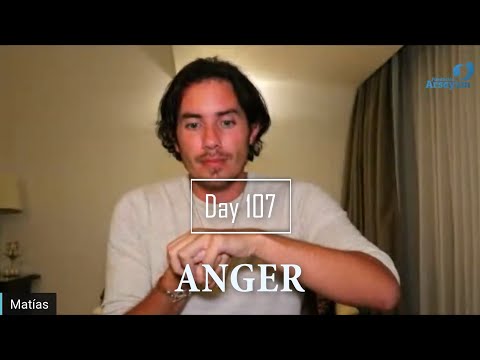 Day 107 Anger with subtitles and channelling - Matias De Stefano
