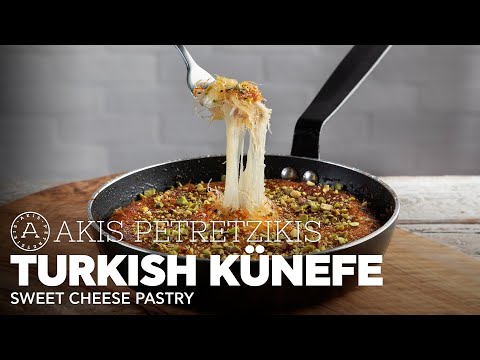 Turkish Kunefe – Sweet Cheese Pastry | Akis Petretzikis