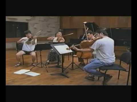 Miro Quartet coached by Isaac Stern