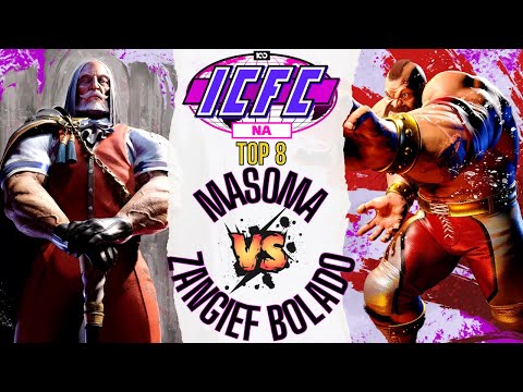 SF6 👊 Zangief Bolado (Zangief) vs Masoma (JP) 👊 ICFC NA SF Summer 2023 Week 2 - Top 8 - Losers Final