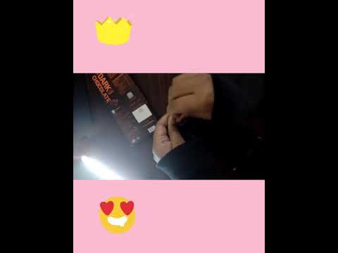 dark chocolate 🍫 Unboxing 👍