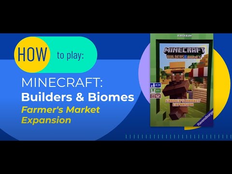 How to play Minecraft builders and biomes Farmer's market expansion