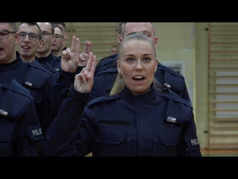 Ślubowanie nowo przyjętych funkcjonariuszy Policji