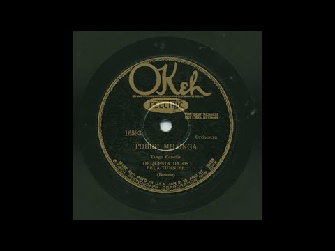 Orquesta Dajos Bela - Turnier - Pobre Milonga - Okeh 16593