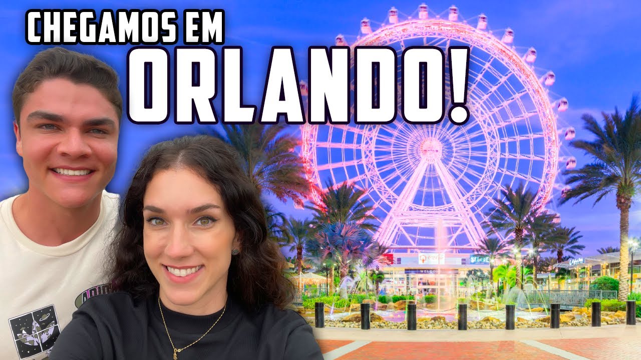 CHEGAMOS EM ORLANDO !!!