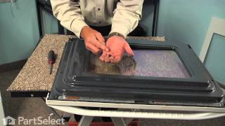 Range Repair: Replacing the Inner Oven Door Glass (Whirlpool Part # 8053948)
