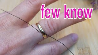 A doctor showed me  how to remove the ring that was stuck on my finger