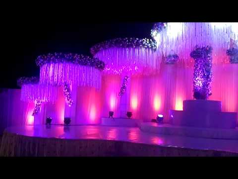 House of events and services pvt ltd @ Wedding reception Decor @ alankrita resort