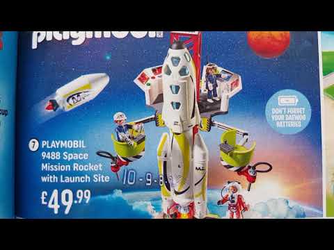 Toy - PLAYMOBIL 9488 Space Mission Rocket with Launch Site