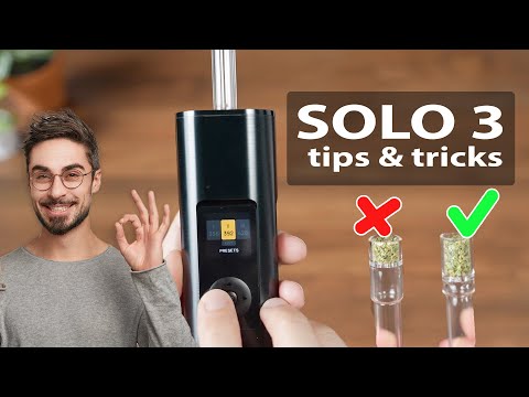 Solo 3: 5 Tips to get the most out of your Arizer vape