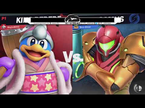 Quarantainment 24 Losers R3 - Bro-Shoe (Samus) Vs. Starlord (King DDD, Yoshi) Smash Ultimate - SSBU