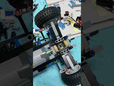 #shorts Лего техник рулевое управление с независимой подвеской и приводом своими руками