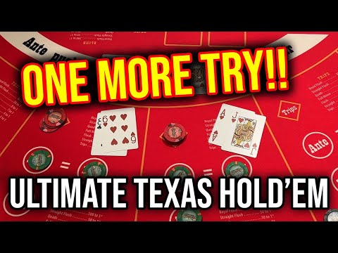 ULTIMATE TEXAS HOLD’EM!! LAST CHANCE FOR A ROYAL IN 2022! LIVE! Dec 30th 2022