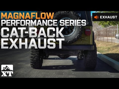 Jeep Wrangler Magnaflow Performance Series Cat-Back Exhaust System (97-99 TJ) Sound Clip & Install