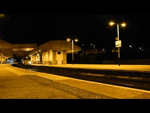 Freightliner 66604 Mossend to Montrose working 6K15 passing Arbroath