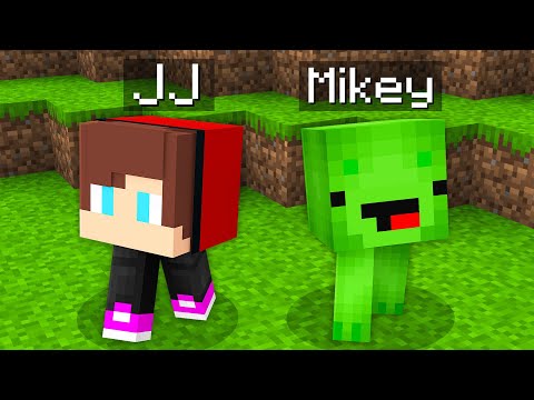 Minecraft but Mikey and JJ Can ONLY Use Their LEGS (Maizen)