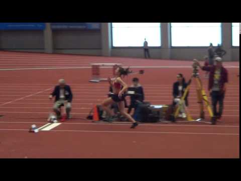 Barbora Nýdecká skok do dálky 562 cm - Ostrava 4.2.2017