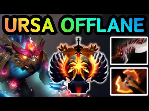 🔥 URSA OFFLANE — FULL FURY SWIPES AND FULL DOMINATION | DOTA 2 GAMEPLAY