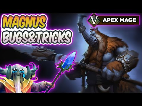 What It Look Like When Pros Play Magnus In T5 Apex Mage -Aghanim Labyrinth