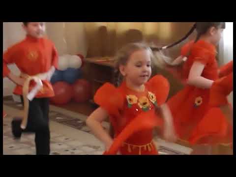 Русский народный танец "Тюря-Тюря" Дети подготовительной группы.