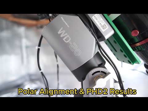WarpAstron WD-20 Polar Alignment & Phd2 guiding