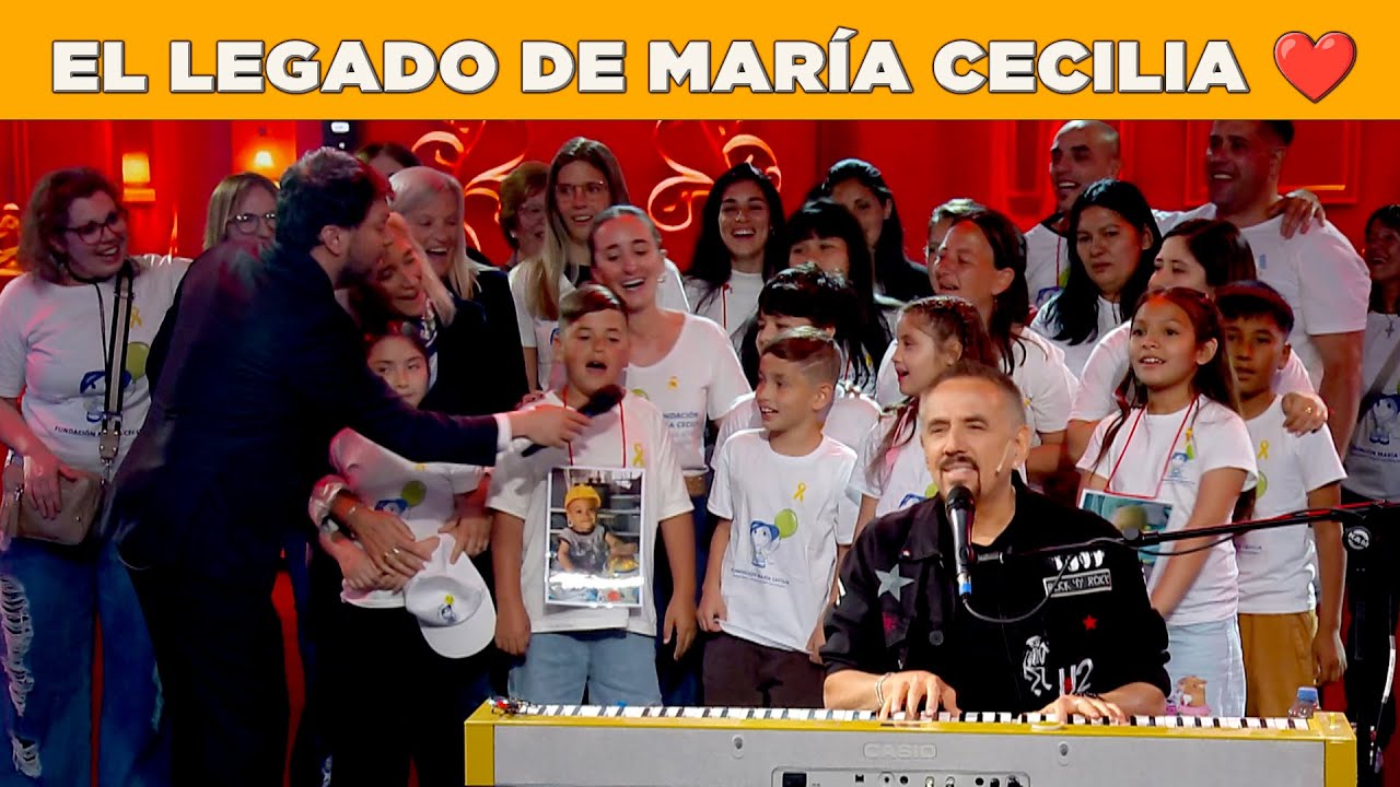 Alejandro Lerner cantó para la Fundación María Cecilia y el premio de la gente fue de $58 millones