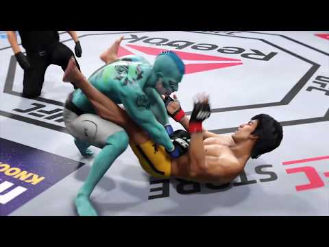 Bruce Lee vs. Sailor Zombie (EA Sports UFC 3) - CPU vs. CPU