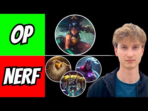 Wild Rift TIER LIST & Explanations Patch 6.3
