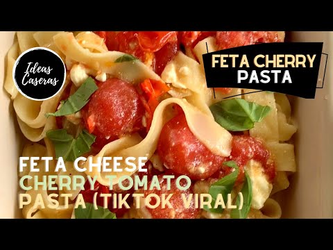 Pasta with Feta and Cherry Tomatoes | TikTok Viral Recipe Improved!