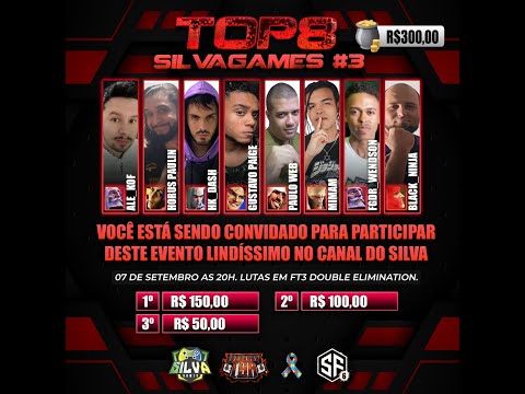 Top8 Silvagames #3 Pote inicial R$300