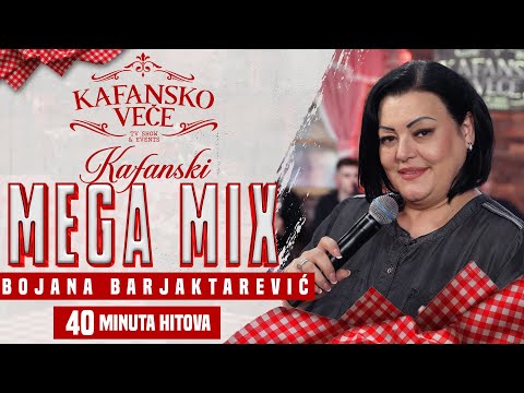BOJANA BARJAKTAREVIC - KAFANSKI MEGA MIX 40MIN | UZIVO | 2025 | (ORK.VOJKANA JOVICA KOBRE) | KV