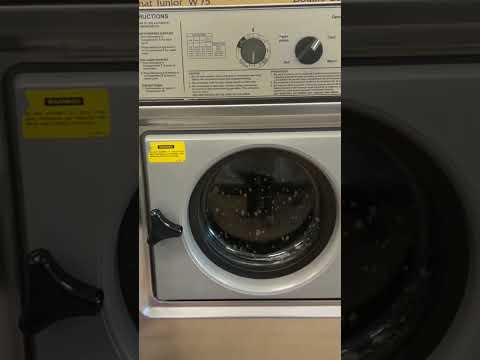 Wascomat Junior W75 first extraction