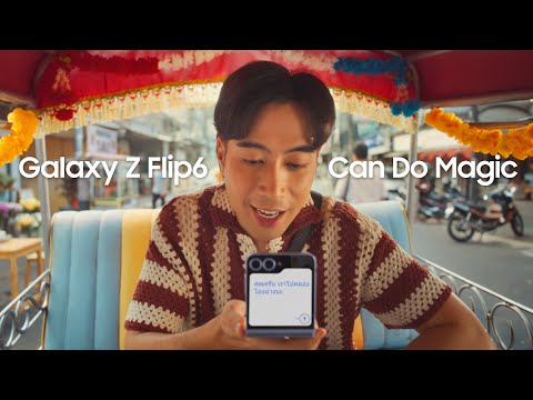 Galaxy Z Flip6 Can Do Magic: watch Vidi Aldiano Speak Thai Like a Pro. | Samsung Indonesia