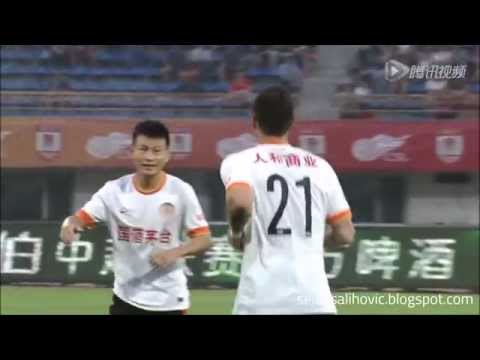 Sejad Salihovic Goal | Changchun Yatai 2:1 Guizhou Renhe (24.06.2015)  HD