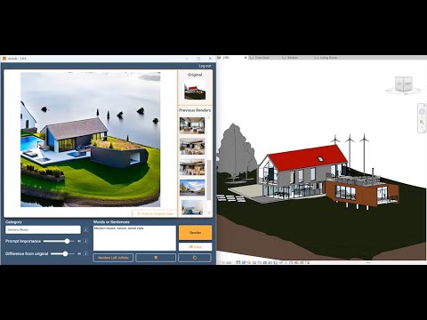 ArkoAI -  Create AI generated rendering using your Revit® model