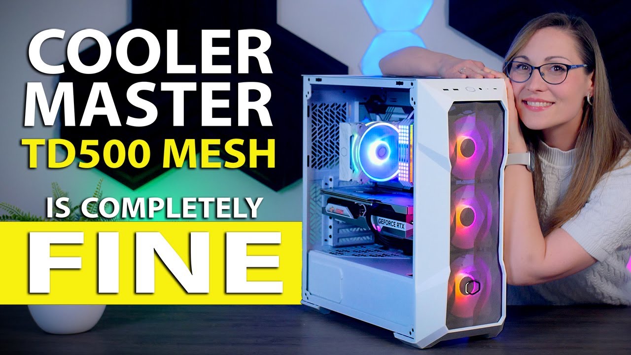 Компьютерный корпус Cooler Master MasterBox TD500 Mesh V2, черный
